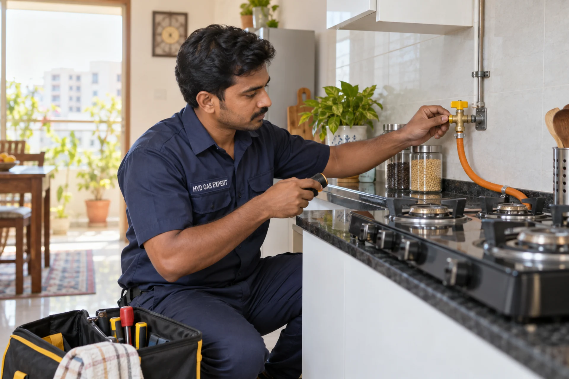Hyd Gas Expert technician