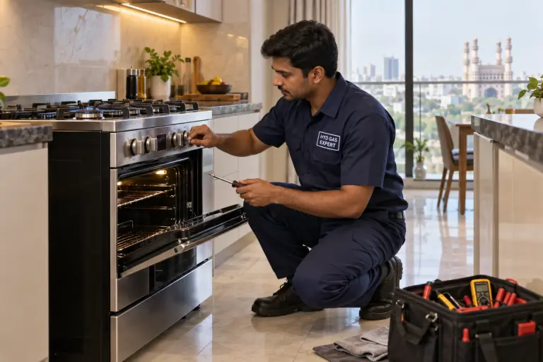 Cooking range repair in Hyderabad