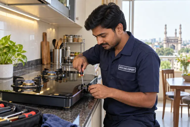 Gas cooktop repair in Hyderabad