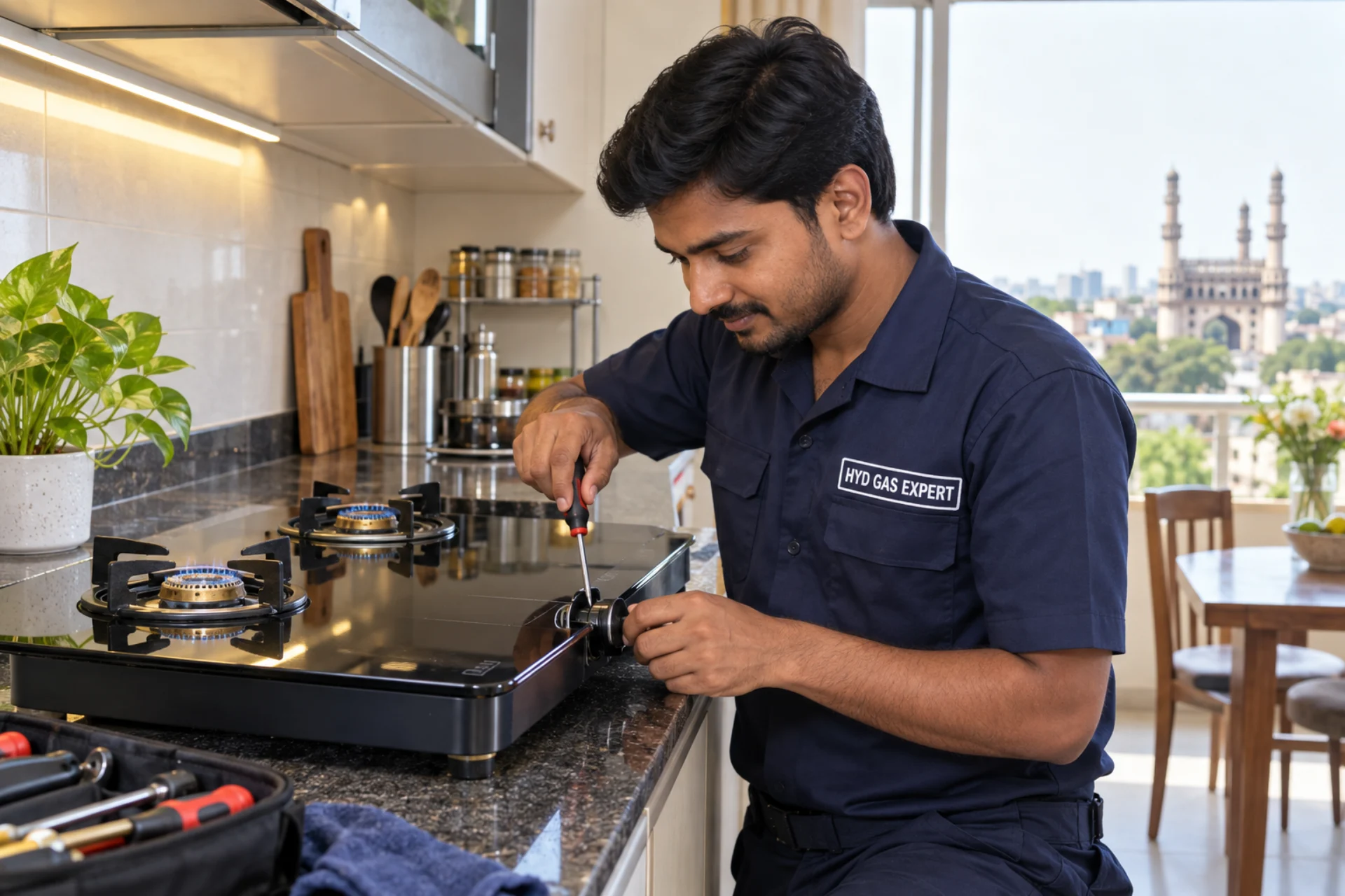 Gas cooktop repair in Hyderabad